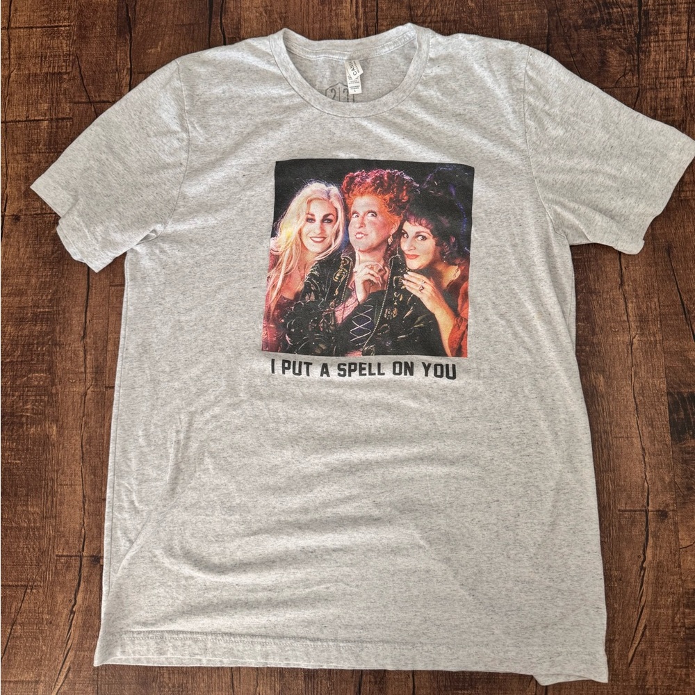 Bella Canvas “I put a spell on you” Hocus Pocus tshirt